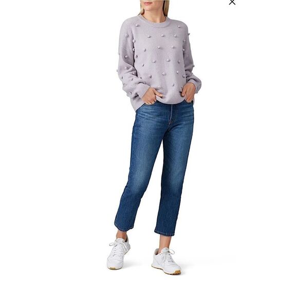 Madewell-Ada Bobble Merino Wool Blend Pullover - Picture 1 of 11